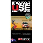 UNIFILTER SNORKEL FILTR WSTĘPNY ''DROOPIE'' 4X4