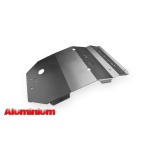 Aluminiowa przednia osłona podwozia, silnika - Toyota Land Cruiser 150 09-14 - Do zderzaka Z007