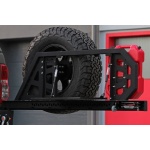 Uchwyt koła i kanistrów do zderzaków pick-up - Gondola MorE 4x4