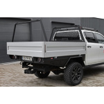 Zabudowa transportowa pickup Toyota Hilux Revo - flatbed More 4x4 - z burtami i podporami