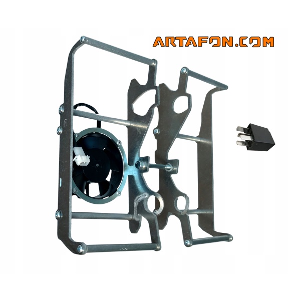 ALUMINIOWE OSŁONY CHŁODNIC WENTYLATOR KTM HUSQVARNA 2T 4T 2020-2023 ARTAFON