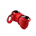 LINA SYNTETYCZNA SYNTETYK DO WYCIĄGARKI WCIĄGARKI HAK 8mm 24m 4X4 OFF-ROAD - obrazek 10