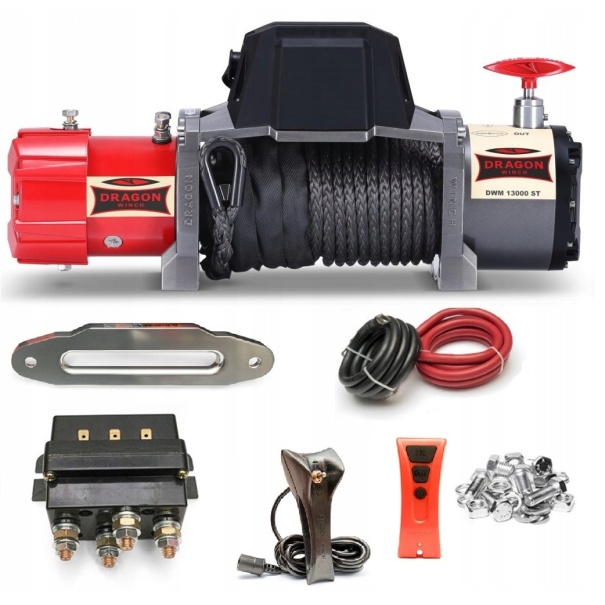 Wyciągarka DWM 13000 HD S 6T 12V DRAGON WINCH WCIĄGARKA 4X4
