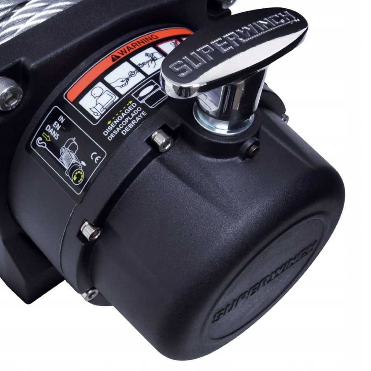 Wyciągarka Superwinch Tiger shark 9500lbs STAL 12V - obrazek 5