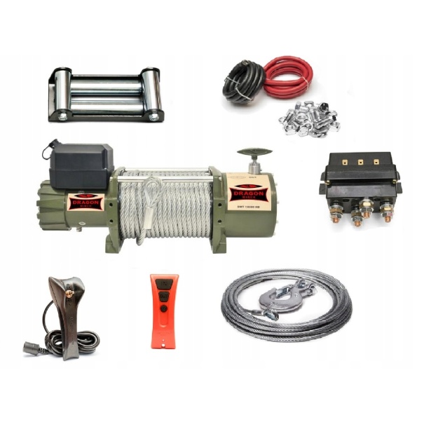 WYCIĄGARKA ELEKTRYCZNA DRAGON WINCH TRUCK DWT 18000 HD 24V