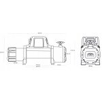 WYCIĄGARKA DWM 13000 HD S 6T 12V DRAGON WINCH WCIĄGARKA 4X4 - obrazek 7
