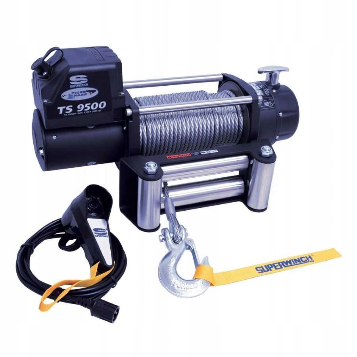 Wyciągarka Superwinch Tiger shark 9500lbs STAL 12V - obrazek 4