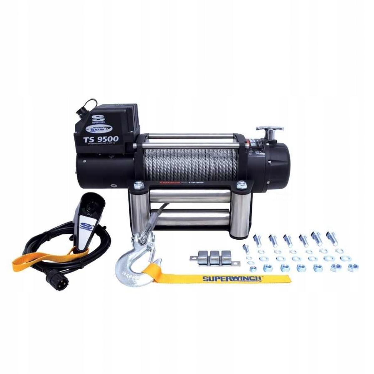 Wyciągarka Superwinch Tiger shark 9500lbs STAL 12V - obrazek 3