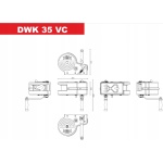 WYCIĄGARKA RĘCZNA KORBOWA Dragon Winch DWK 35 VC 3500LBS - obrazek 8