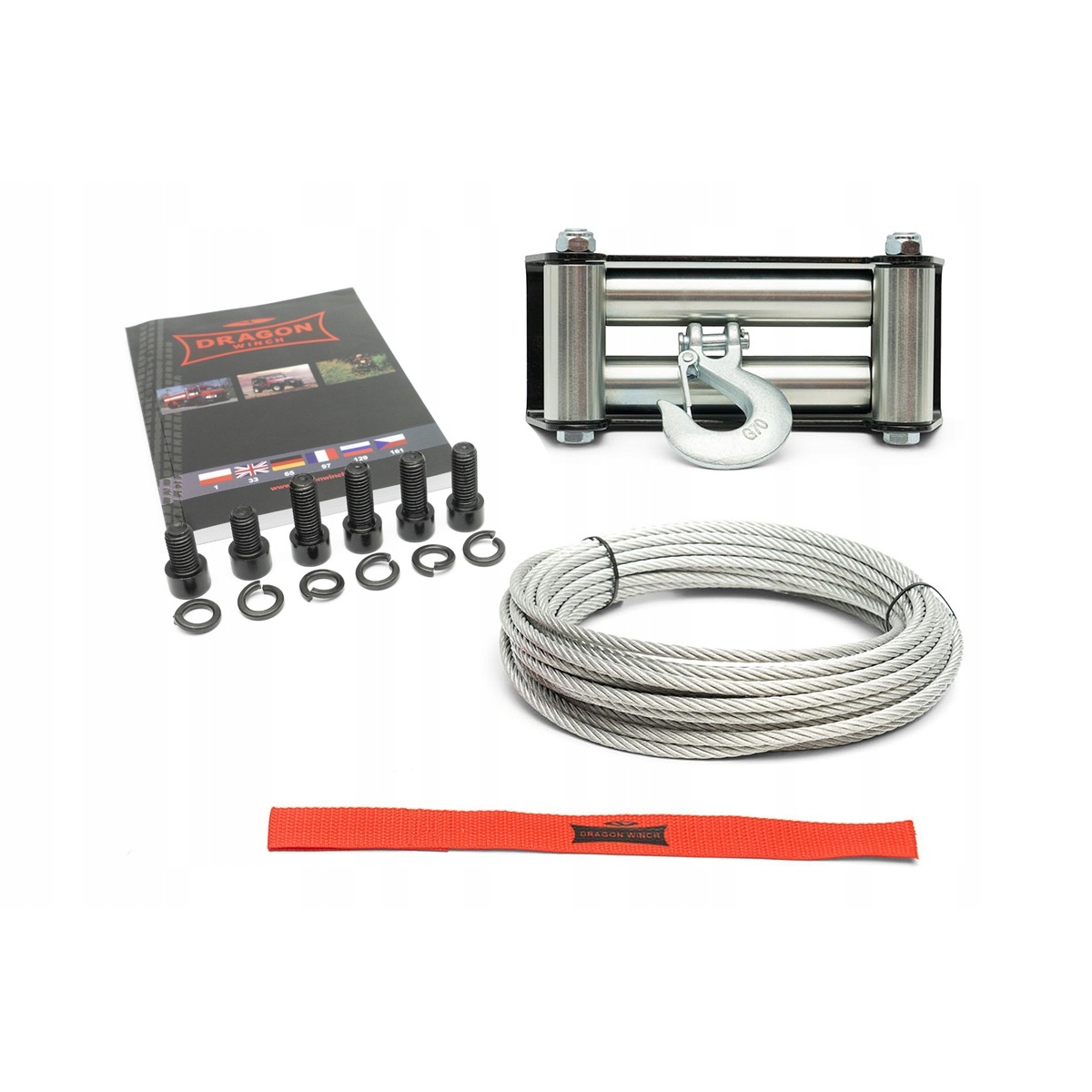 WYCIĄGARKA WCIĄGARKA HYDRAULICZNA BEZ STEROWANIA DRAGON WINCH HIDRA 9,1T - obrazek 3
