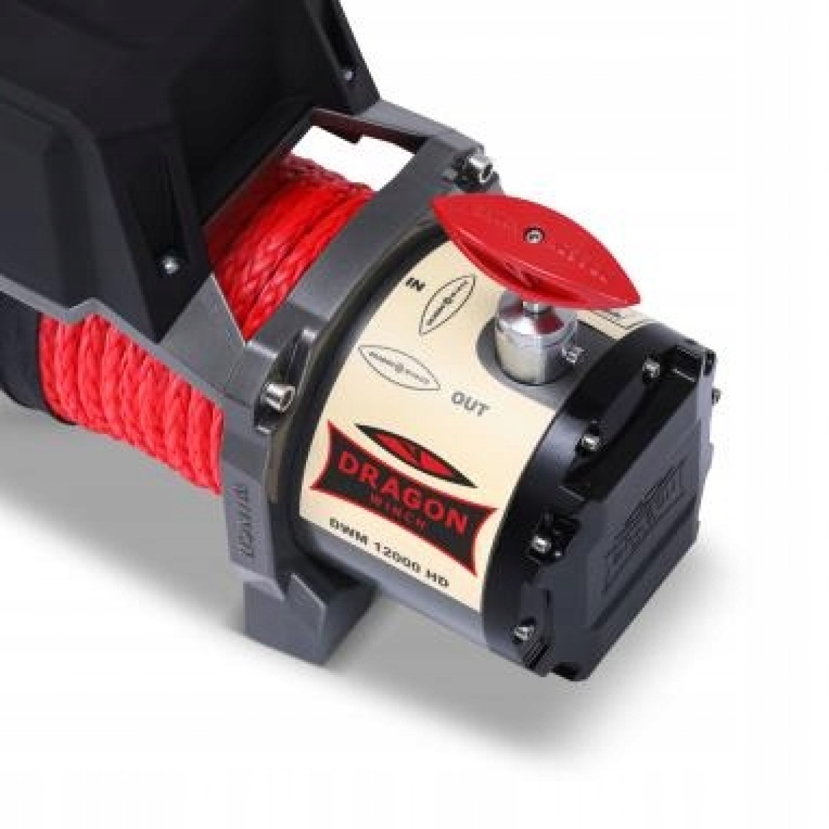 WYCIĄGARKA ELEKTRYCZNA DRAGON WINCH 12V 5,5T/11T SYNTETYCZNA 4X4 LAWETA - obrazek 6