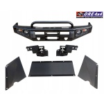 ZDERZAK STALOWY PRZEDNI Z PŁYTĄ POD WYCIĄGARKĘ TOYOTA LAND CRUISER 100