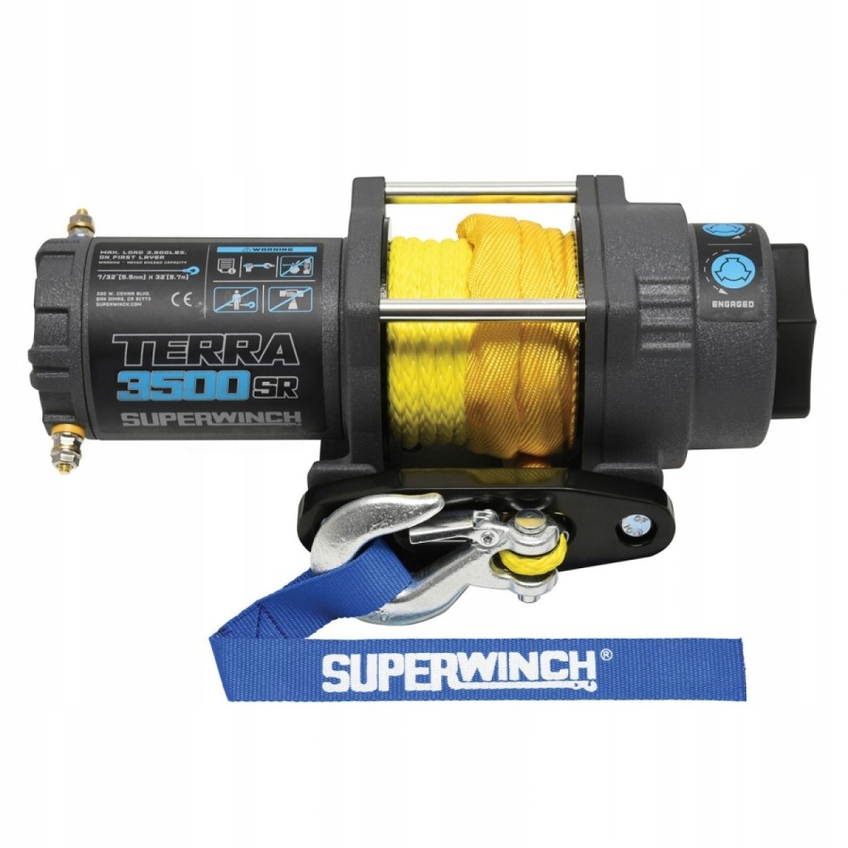 Wyciągarka wciągarka Superwinch Terra 35 3500lbs. - obrazek 2