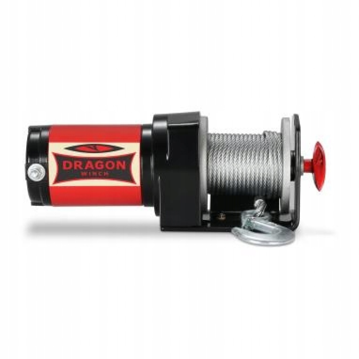 WYCIĄGARKA DRAGON WINCH DWM 2000 ST LINA STALOWA QUAD PŁUG ATV 4X4 - obrazek 4