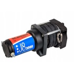 WYCIĄGARKA WCIĄGARKA 3000LB SAMOCHODOWA 12V 1360kg LINA SYNTETYCZNA ŚLIZG - obrazek 2