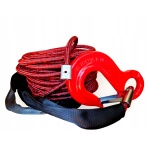 LINA SYNTETYCZNA W OPLOCIE 10mm 28M DO WYCIĄGARKI WCIĄGARKI SYNTETYK OPLOT - obrazek 4