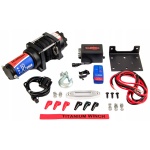 WYCIĄGARKA WCIĄGARKA 3500LB ATV UTV 12V 1360kg LINA SYNTETYCZNA ŚLIZG - obrazek 4