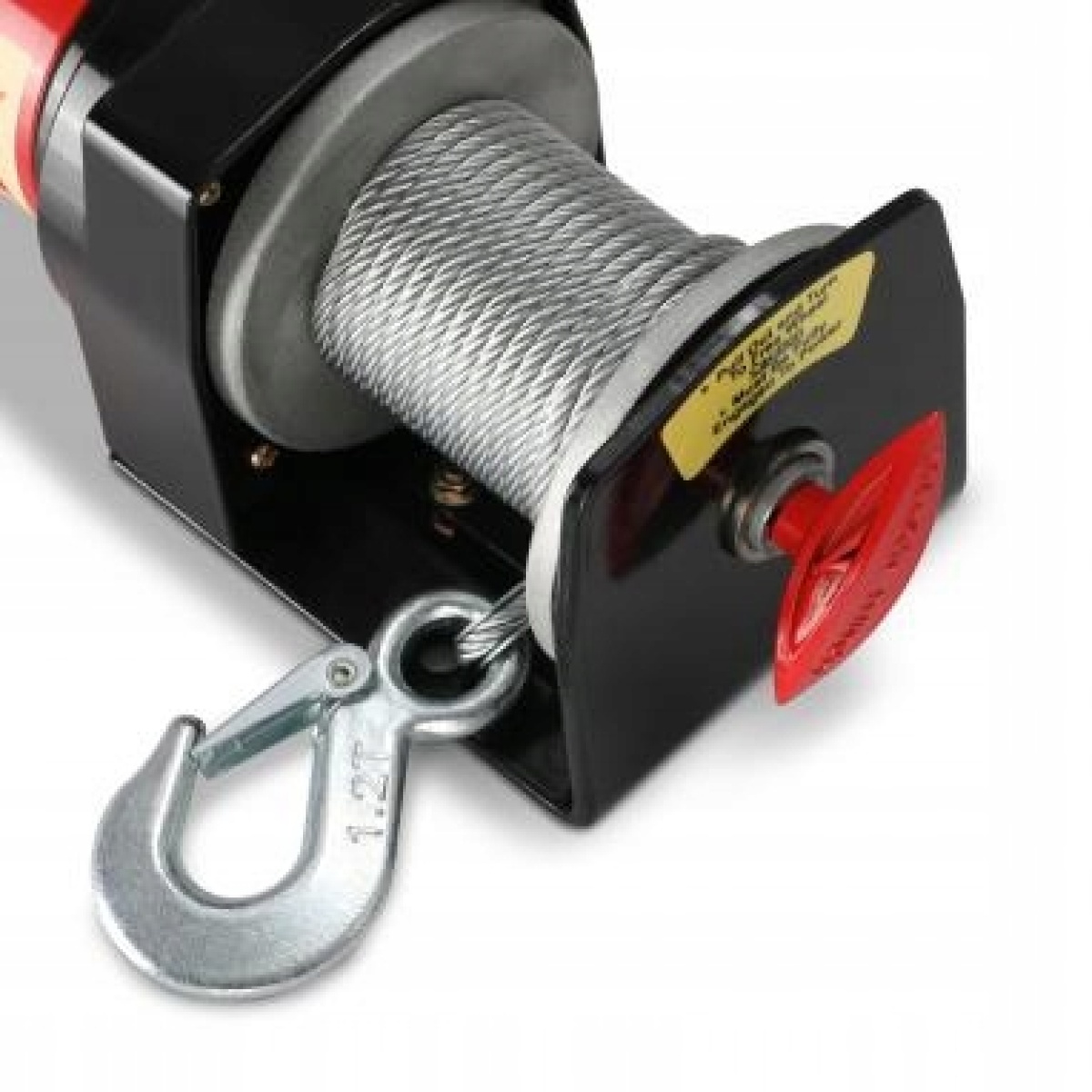 WYCIĄGARKA DRAGON WINCH DWM 2000 ST LINA STALOWA QUAD PŁUG ATV 4X4 - obrazek 2