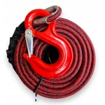 LINA SYNTETYCZNA W OPLOCIE 10mm 28M DO WYCIĄGARKI WCIĄGARKI SYNTETYK OPLOT - obrazek 9