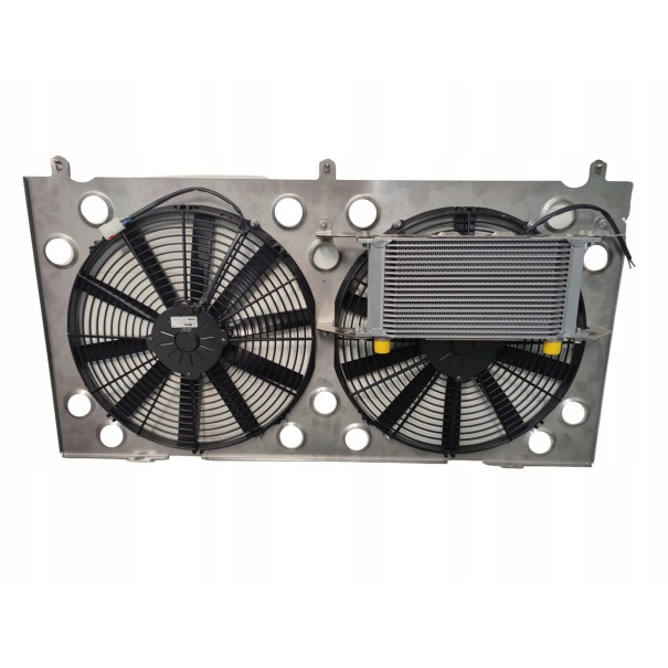 DYFUZOR ALUMINIOWEJ CHŁODNICY PŁYNU NISSAN PATROL Y61 4X4