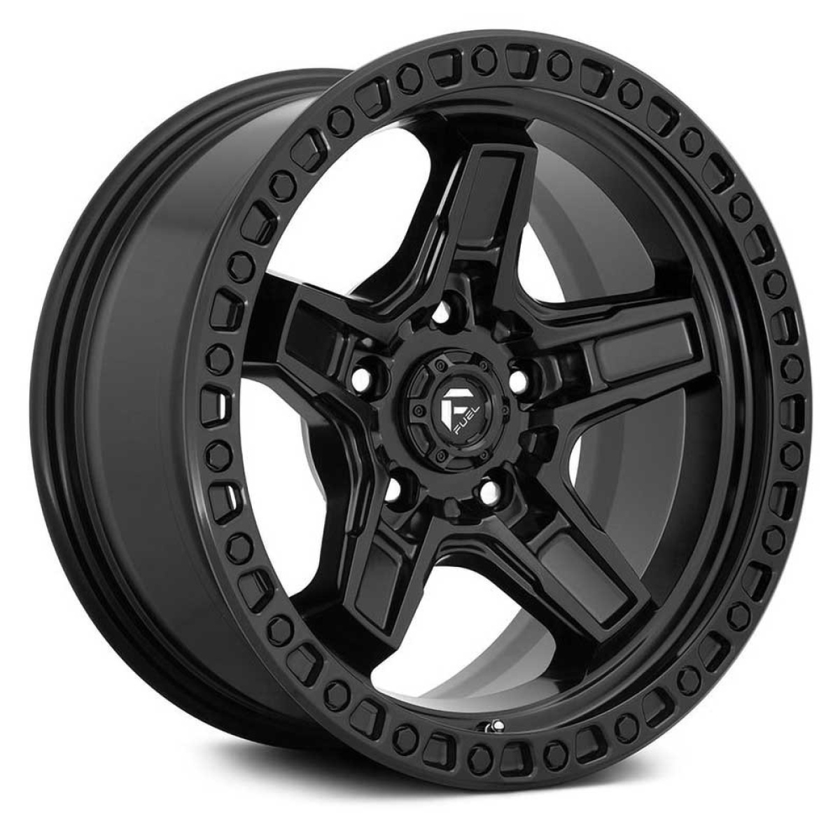 Felga aluminiowa D697 Kicker Matte Black Fuel - obrazek 1