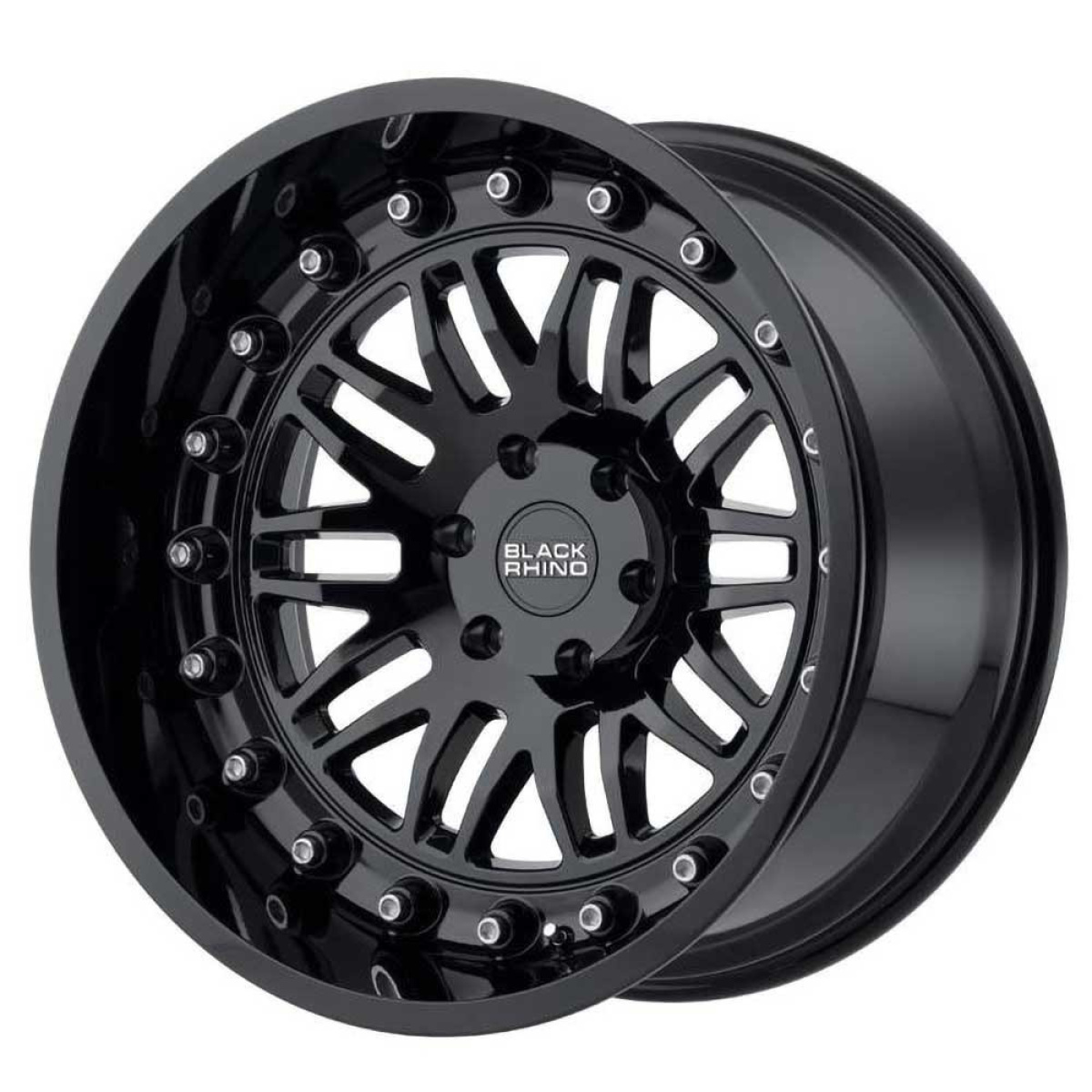 Felga aluminiowa Gloss Black Fury Black Rhino - obrazek 1