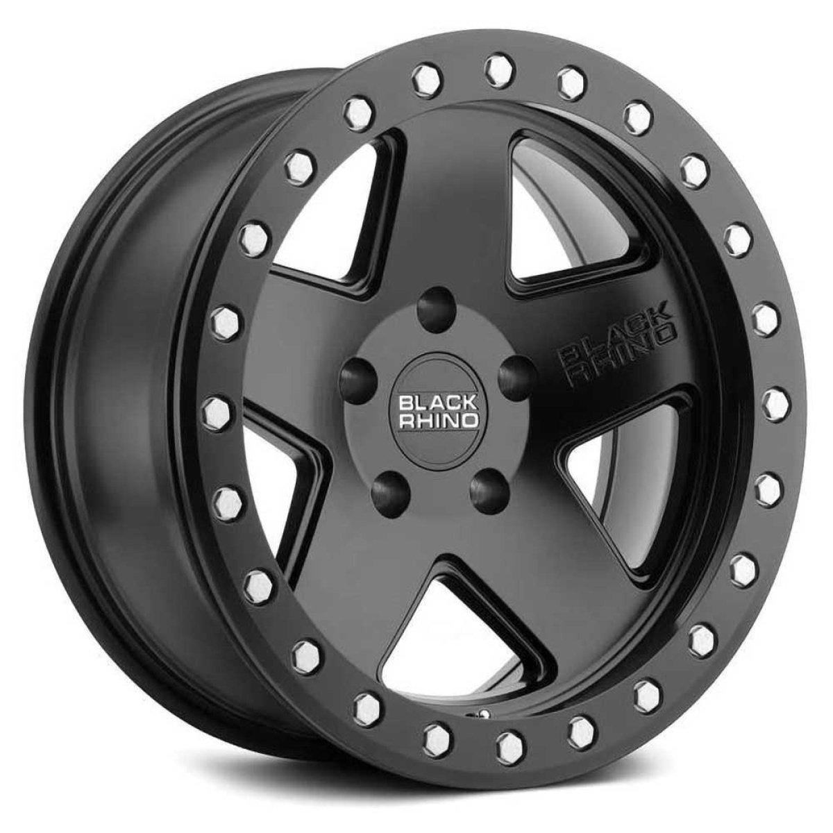 Felga aluminiowa Matte Black Crawler Beadlock Black Rhino - obrazek 1