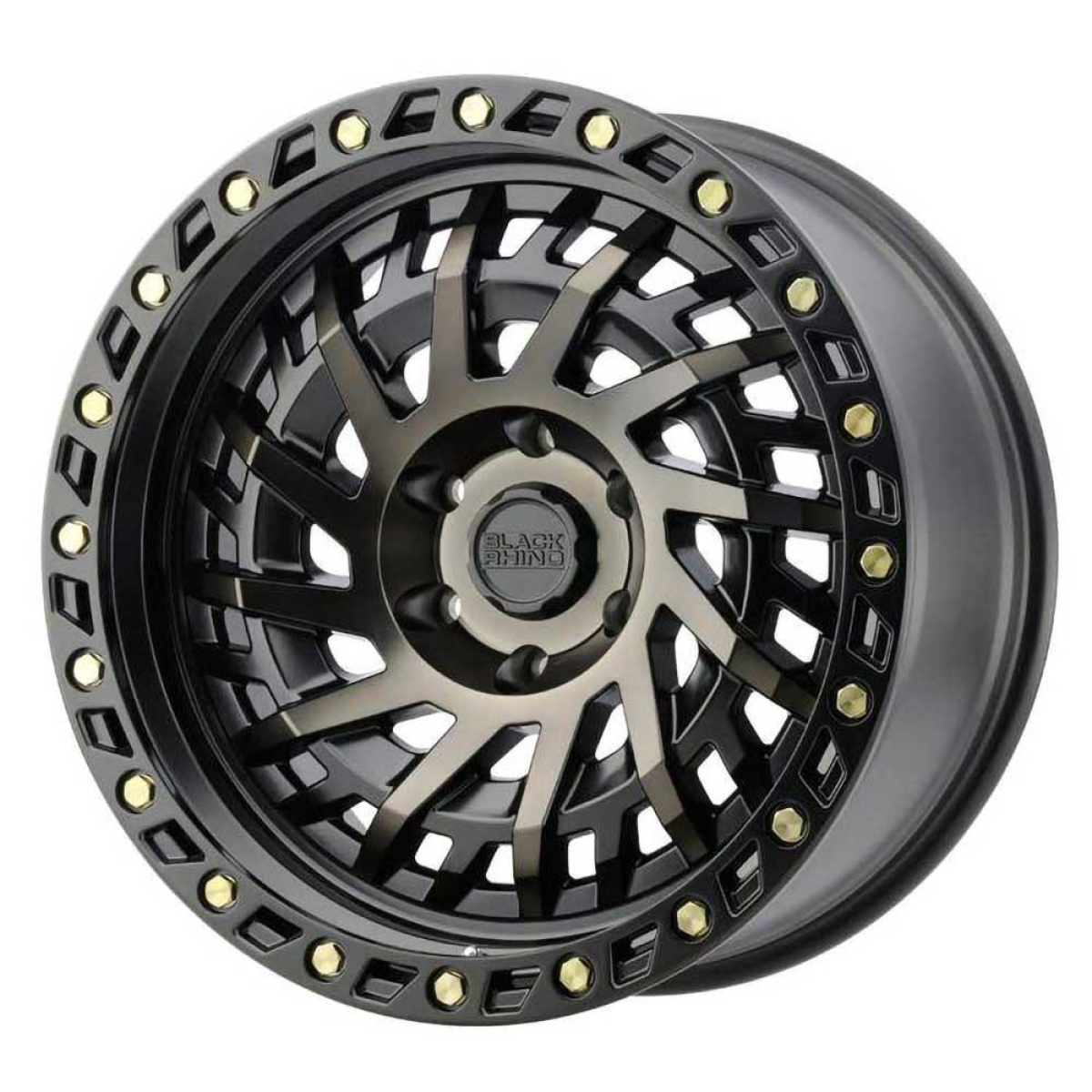 Felga aluminiowa Matte Black Machined/Dark Tint Shredder Black Rhino - obrazek 1