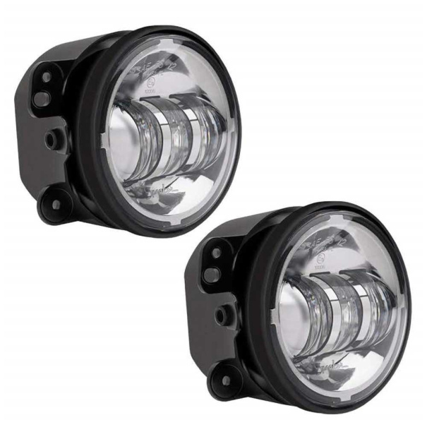 Lampy przeciwmgielne LED okrągłe chrom 4,5" JW Speaker 6145 J Series