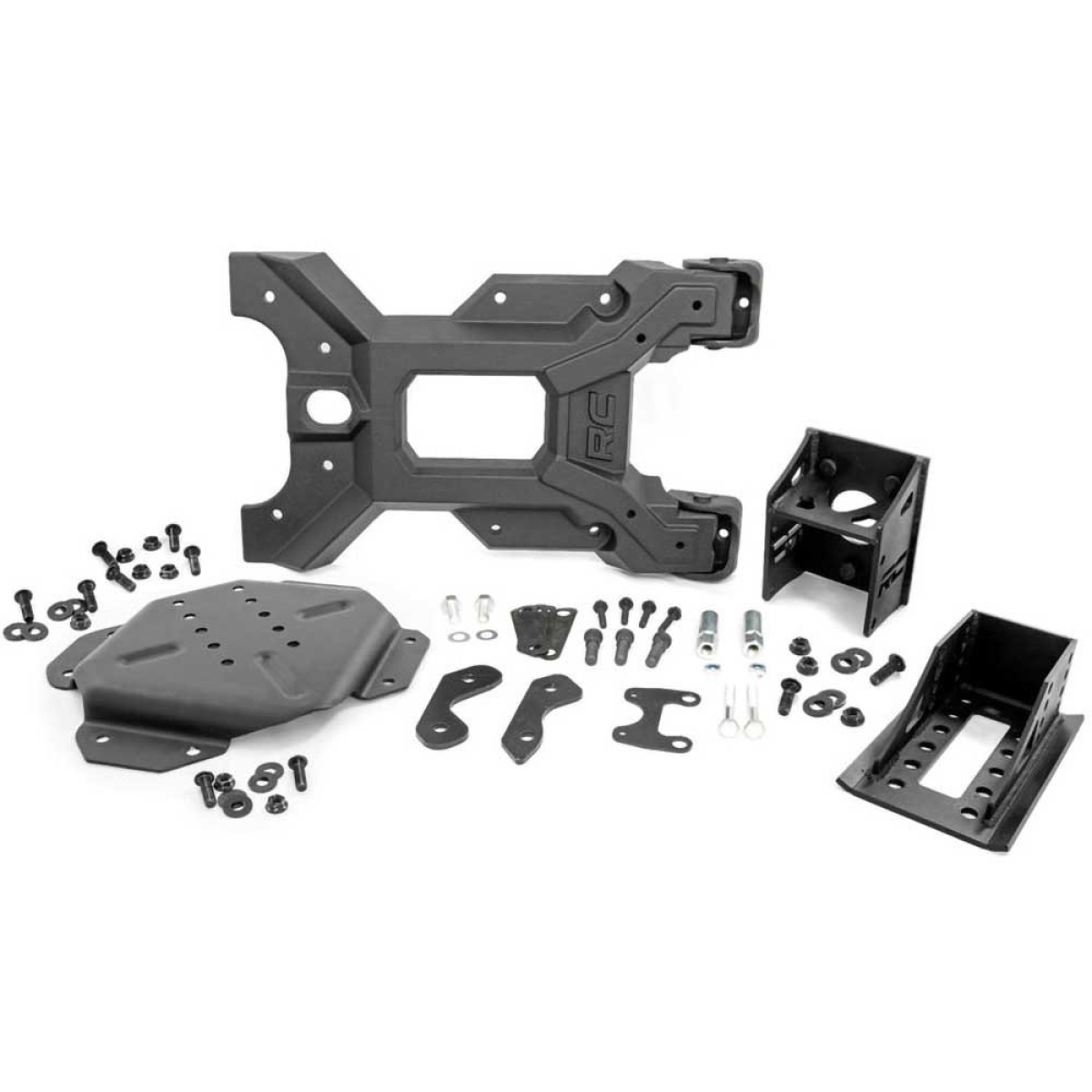 Mocowanie koła zapasowego z relokacją światła stop heavy duty Rough Country - obrazek 1