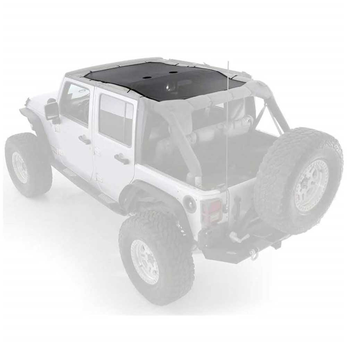 Soft top przedłużony mesh Smittybilt - obrazek 1
