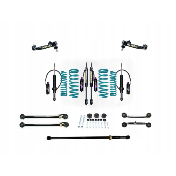 ZAWIESZENIE DOBINSONS TOYOTA LAND CRUISER J200 LEXUS LX570 LIFT +2" ZESTAW