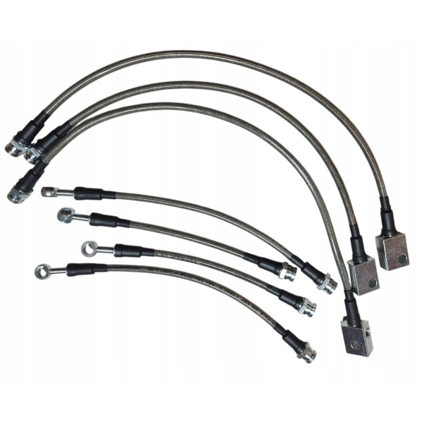 Przewody hamulcowe elastyczne teflonowe w oplocie stalowym PATROL Y61 seria