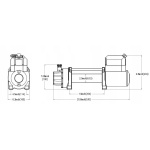 Wyciągarka Presko Winch - PEW12000 12v 12000lbs - obrazek 16