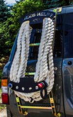 UCHWYTY LINY DO DRABINKI NA KLAPĘ NISSAN PATROL GR Y61 DRABINKA IOD - obrazek 4