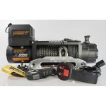 Wyciągarka K12000XP 12V z liną syntetyczną i sterowaniem bezprzewodowym 216:1