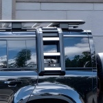 Drabinka Boczna Rozkładana Land Rover Defender 2020+ Srebrna
