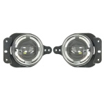 Światła przeciwmgielne LED Jeep WRANLGER JL, 30W 2000lm, aluminiowa obudowa