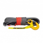 Lina syntetyczna do wyciągarki dyneema w oplocie VipeRope 10 mm x 28 m. z kauszą i hakiem