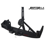 Tylny stalowy zderzak z mocowaniem koła zapasowego oraz uchwytem kanistra Jerry Can Nissan Patrol Y61