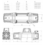 WYCIĄGARKA TITANIUM HUNTER 13000 LBS SYNTETYK MODEL 13K 12V 5,9T + ZBLOCZE - obrazek 11