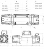 WYCIĄGARKA TITANIUM HUNTER 13000 LBS SYNTETYK MODEL 13K 12V 5,9T + ZBLOCZE - obrazek 11