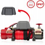 Wyciągarka elektryczna 12V 13000 lbs syntetyk wodoodporna IP67 Dragon Winch - obrazek 4